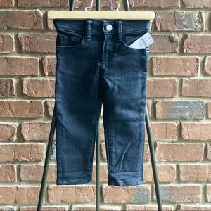 18-24M NWT Gap Slim Jeans - Black with Camo Cuffs
